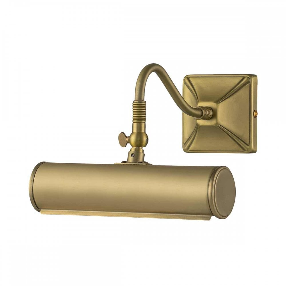 PL1-10-BB Picture Light 1 Light Small Brushed Brass