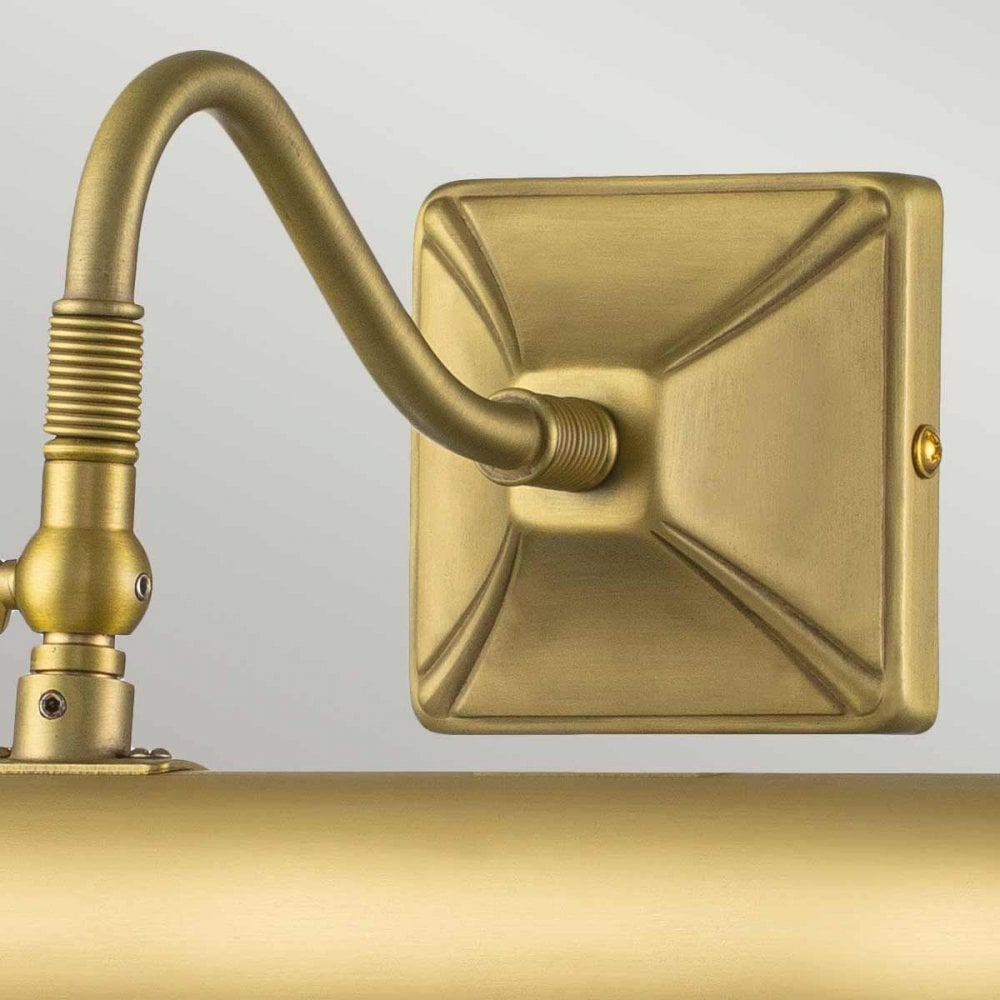 PL1-20-BB Picture Light 2 Light Large Brushed Brass