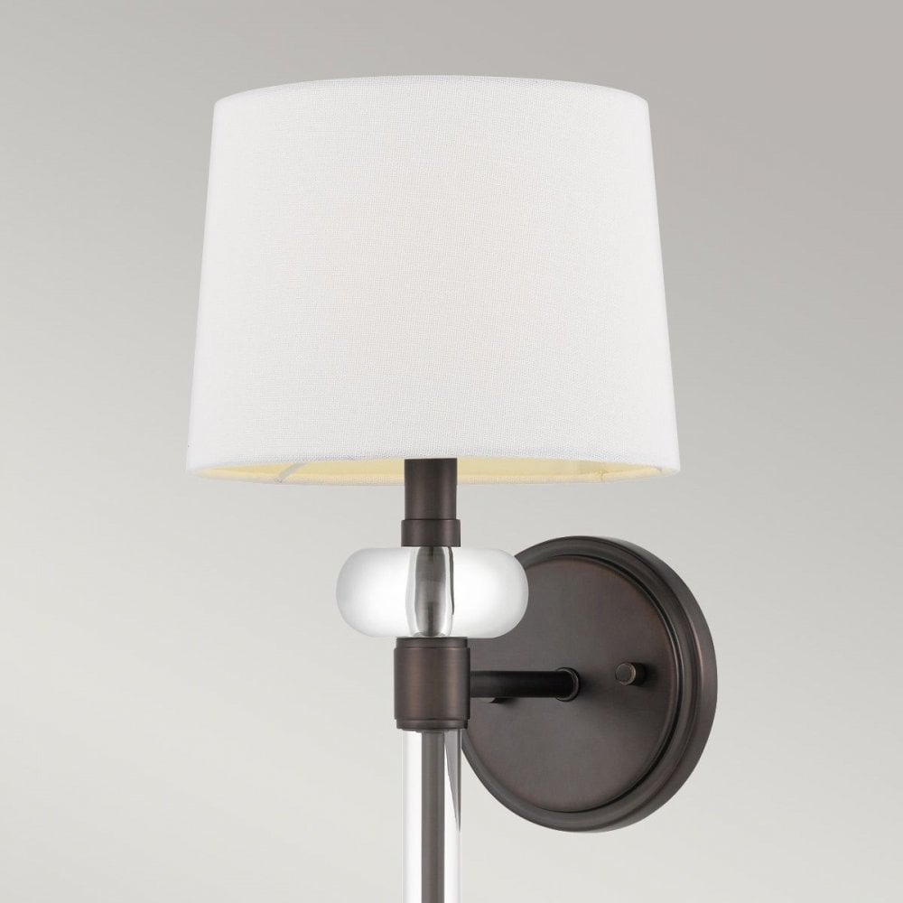 QZ-BARBOUR1-HO Barbour 1 Light Wall Light Harbor Bronze