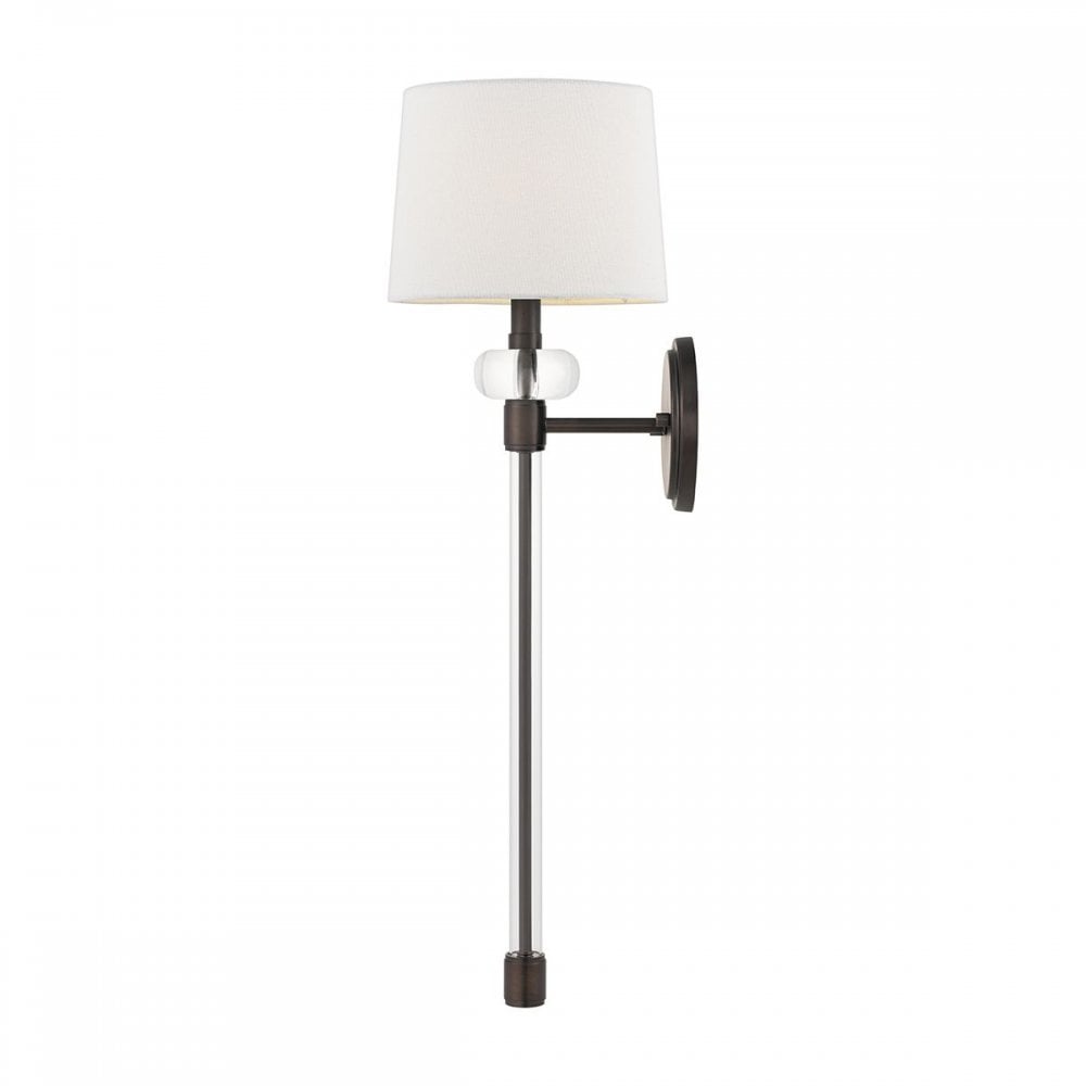 QZ-BARBOUR1-HO Barbour 1 Light Wall Light Harbor Bronze