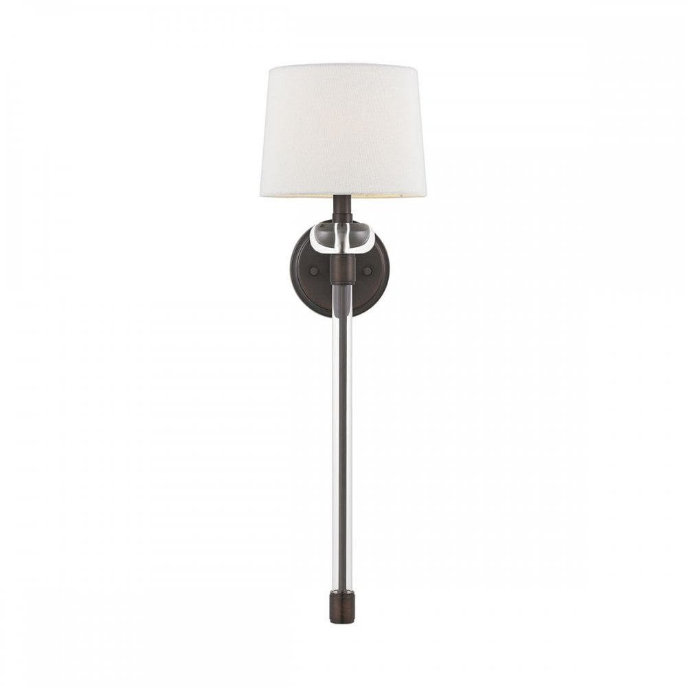 QZ-BARBOUR1-HO Barbour 1 Light Wall Light Harbor Bronze