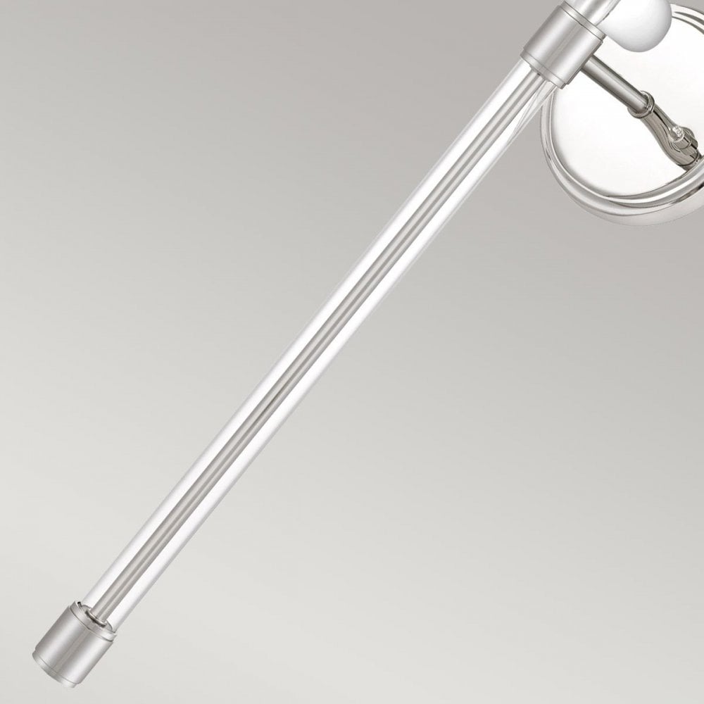 QZ-BARBOUR1-PN Barbour 1 Light Wall Light Polished Nickel