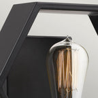 QZ-BISMARCK1-EK Bismarck 1 Light Wall Light Earth Black