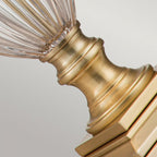 QZ-DENNISON-BB Dennison 1 Light Table Lamp - Brushed Brass