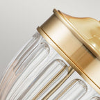 QZ-DENNISON-BB Dennison 1 Light Table Lamp - Brushed Brass