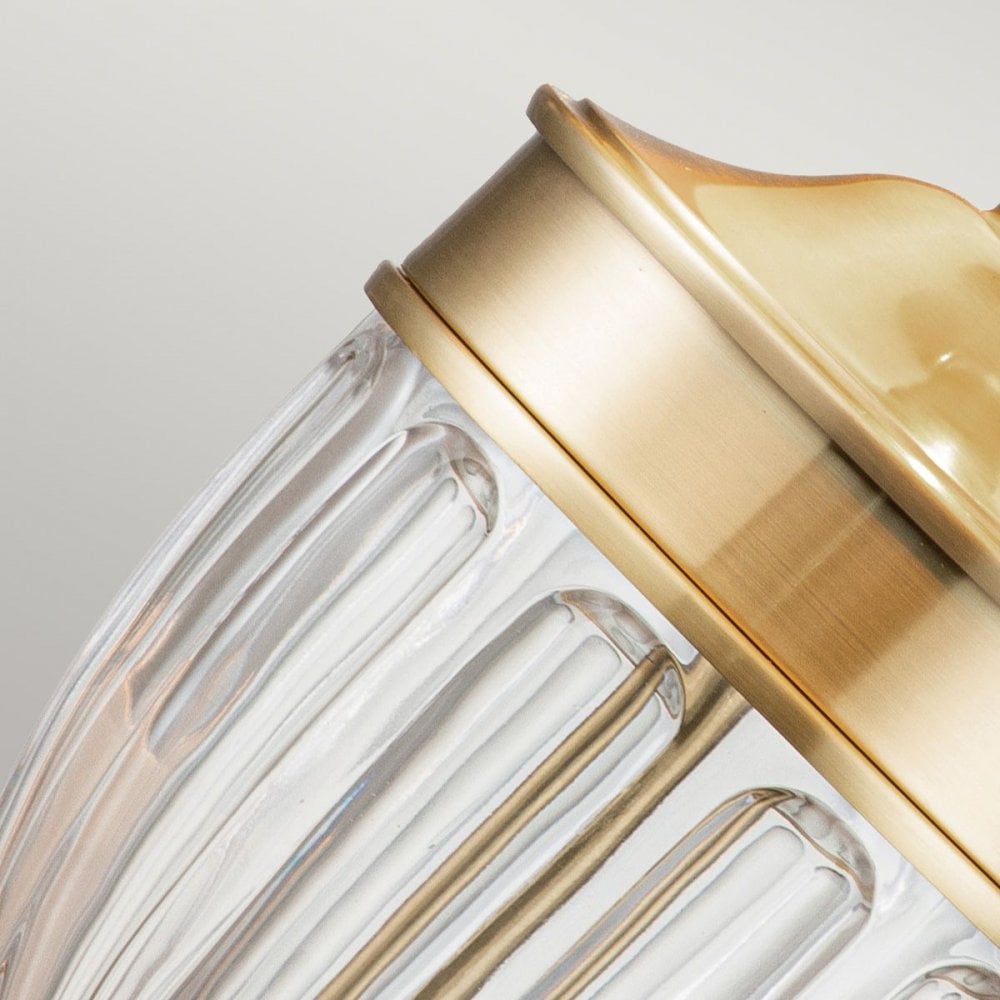 QZ-DENNISON-BB Dennison 1 Light Table Lamp - Brushed Brass