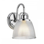QZ-DUBLIN1-PC Dublin 1 Light Wall Light Polished Chrome