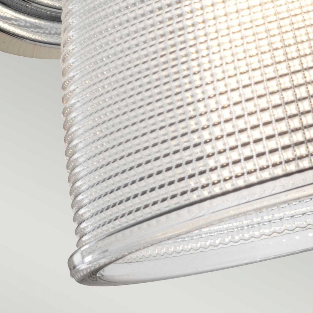 QZ-DUBLIN1-PC Dublin 1 Light Wall Light Polished Chrome