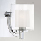 QZ-KOLT1-PC-BATH Kolt 1 Light Wall Light Polished Chrome