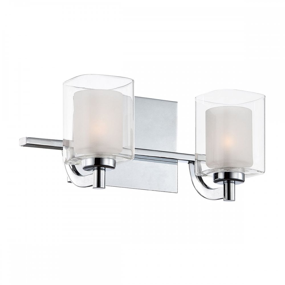 QZ-KOLT2-PC-BATH Kolt 2 Light Wall Light Polished Chrome