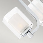 QZ-KOLT-SF-PC-BATH Kolt 3 Light Semi-Flush Polished Chrome