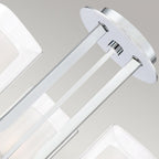 QZ-KOLT-SF-PC-BATH Kolt 3 Light Semi-Flush Polished Chrome