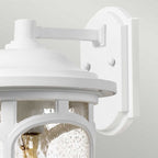 QZ-MARBLEHEAD-M-WHT Marblehead 1 Light Medium Wall Lantern White