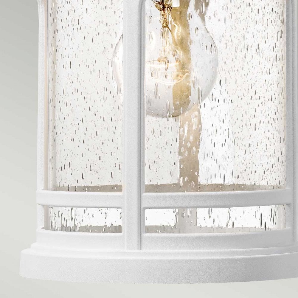 QZ-MARBLEHEAD-M-WHT Marblehead 1 Light Medium Wall Lantern White