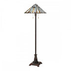 QZ-MAYBECK-FL Maybeck 2 Light Floor Lamp Valiant Bronze