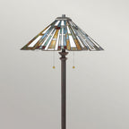 QZ-MAYBECK-FL Maybeck 2 Light Floor Lamp Valiant Bronze