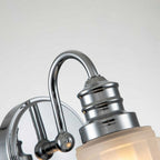 QZ-SWELL1-PC-BATH Swell 1 Light Wall Light Polished Chrome