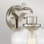 QZ-TRILOGY1-BN Trilogy 1 Light Wall Light Brushed Nickel