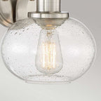 QZ-TRILOGY1-BN Trilogy 1 Light Wall Light Brushed Nickel