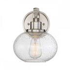 QZ-TRILOGY1-BN Trilogy 1 Light Wall Light Brushed Nickel