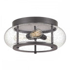 QZ-TRILOGY-FM-OZ Trilogy 3 Light Flush Old Bronze