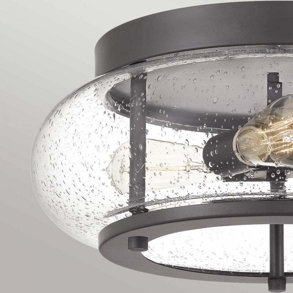 QZ-TRILOGY-FM-OZ Trilogy 3 Light Flush Old Bronze