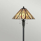 QZ-VICTORY-FL 2 Light Victory Floor Lamp Valiant Bronze