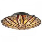 QZ-VICTORY-SF 2 Light Victory Semi-Flush Valiant Bronze