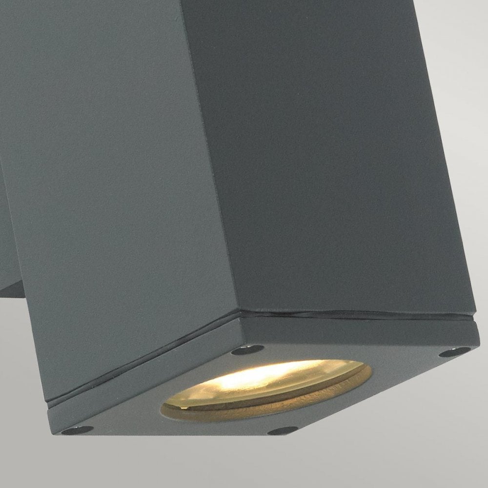 SANDVIK-LED2-GR Sandvik 2 Light Up & Down Wall Light Graphite