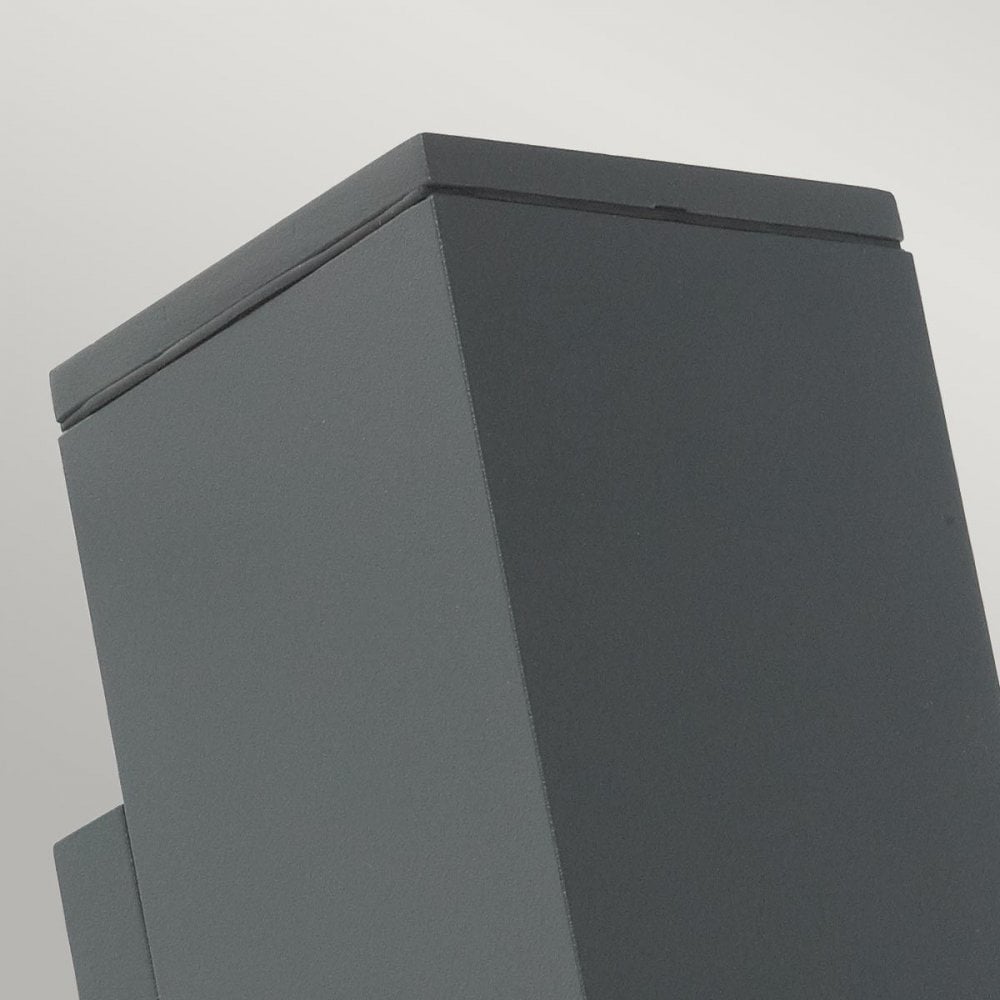 SANDVIK-LED2-GR Sandvik 2 Light Up & Down Wall Light Graphite