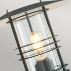 ST1-BLACK Stockholm 1 Light Wall Lantern - Black