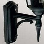 V1-BLACK Valencia 1 Light Up Lantern Black