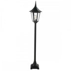 V4-BLACK Valencia 1 Light Pillar Black