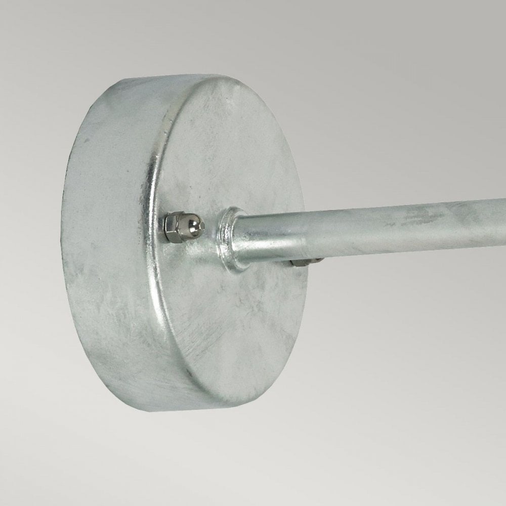 VANSBRO-GAL Vansbro 1 Light Wall Lantern Galvanised