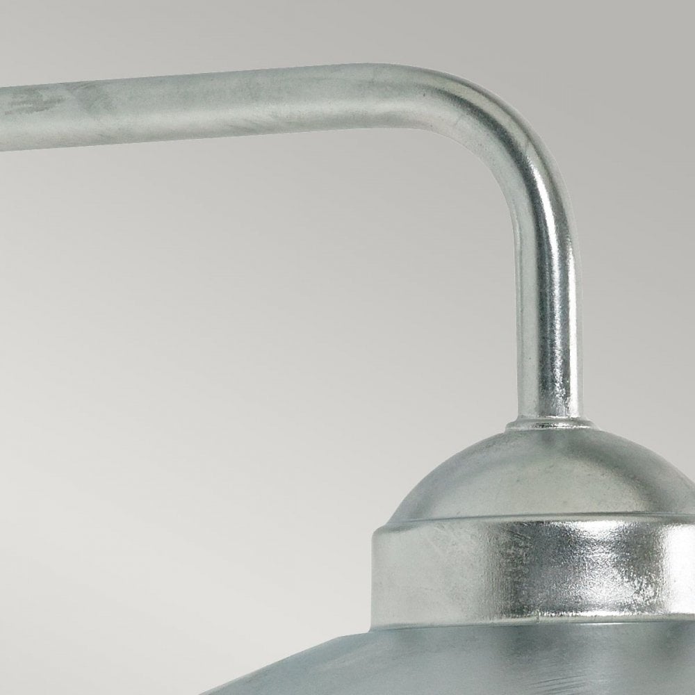 VANSBRO-GAL Vansbro 1 Light Wall Lantern Galvanised