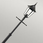 VG5-BLACK Valencia Grande 1 Light Signal Post Black