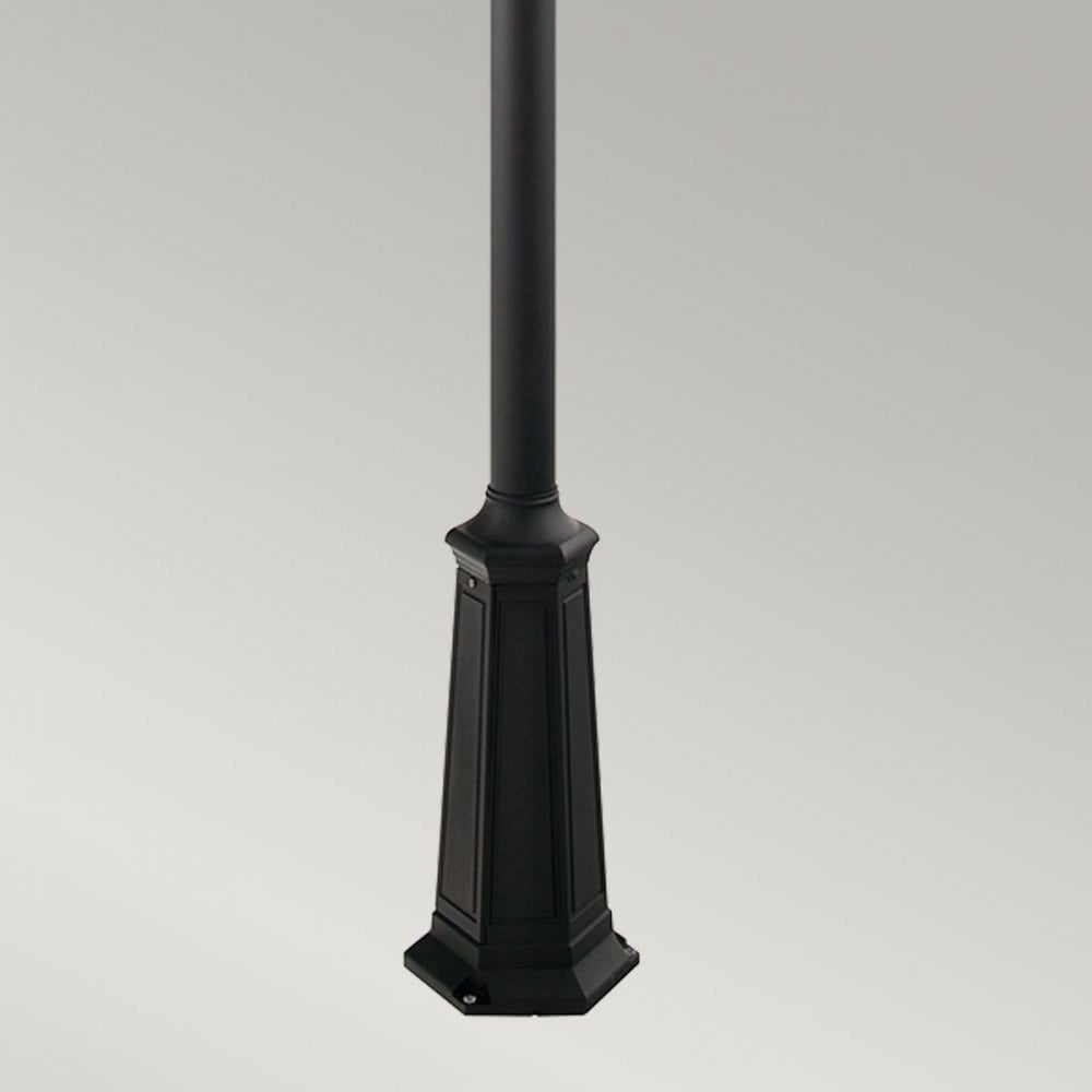 VG5-BLACK Valencia Grande 1 Light Signal Post Black