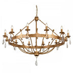 WINDSOR12-GOLD Windsor 12 Light Chandelier Gold Patina