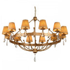 WINDSOR12-GOLD Windsor 12 Light Chandelier Gold Patina