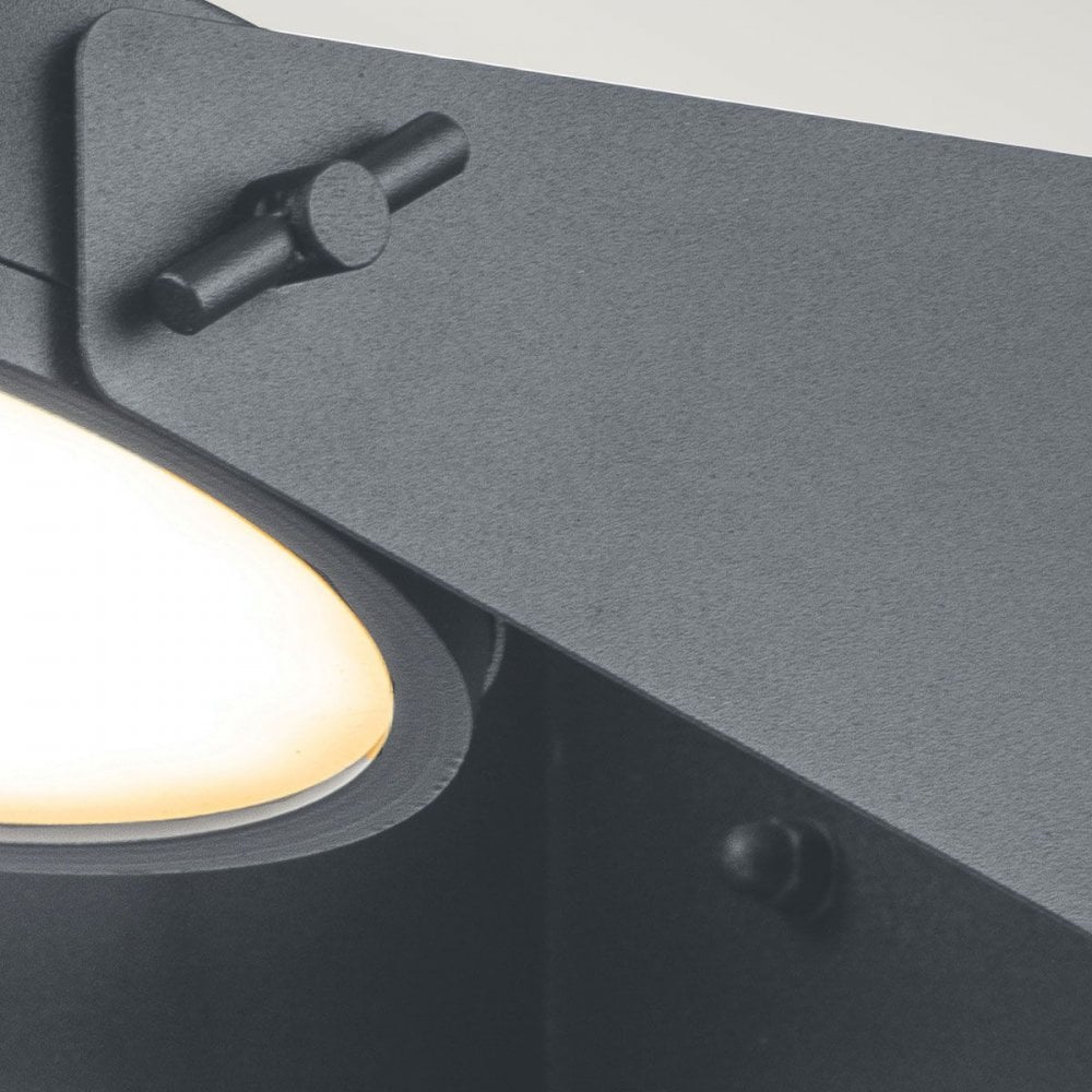 ZOLA Zola LED Wall Lantern Grey