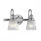 QN-ADDISON2-BATH Addison 2 Light Wall Light Polished Chrome