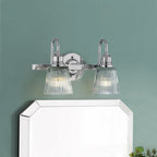 QN-ADDISON2-BATH Addison 2 Light Wall Light Polished Chrome