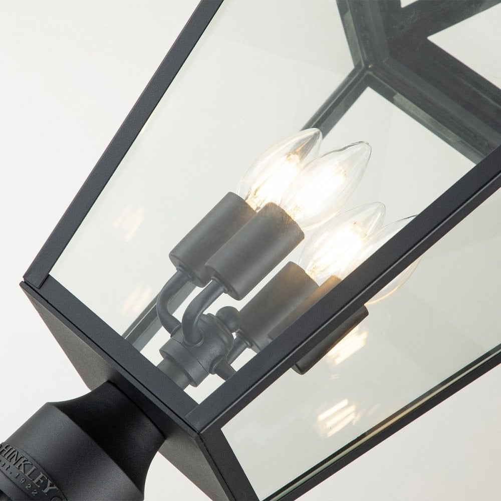 QN-ALFORD-PLACE5-L-MB Alford Place 4 Light Lamp Post Museum Black