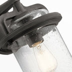 QN-ANDOVER-M Andover 1 Light Medium Wall Lantern Weathered Zinc
