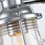 QN-ASHLANDBAY1-PC-BATH Ashland Bay 1 Light Wall Light - Polished Chrome