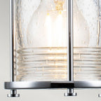QN-ASHLANDBAY1-PC-BATH Ashland Bay 1 Light Wall Light - Polished Chrome