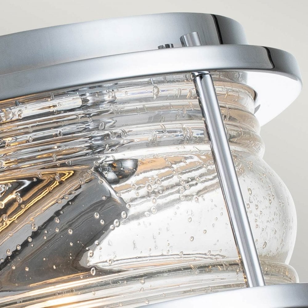 QN-ASHLANDBAY-F-PC-BATH Ashland Bay 2 Light Flush - Polished Chrome