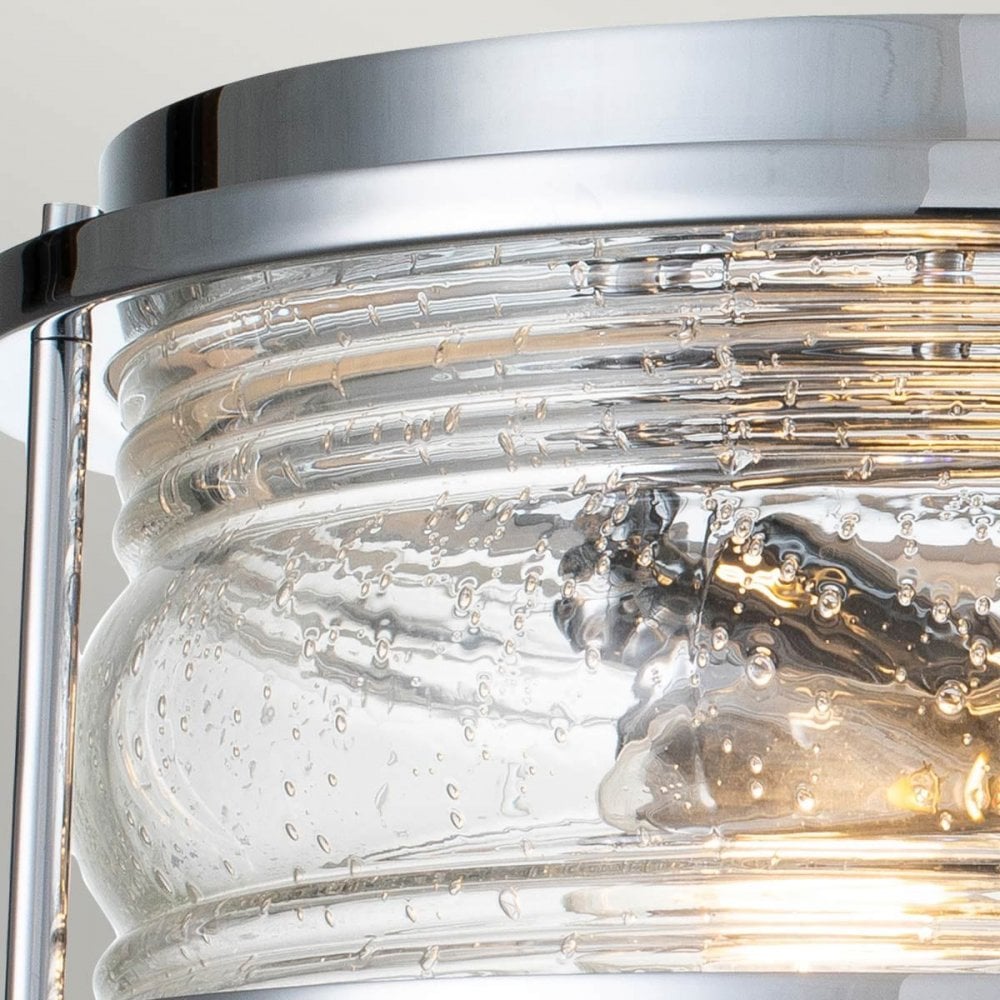 QN-ASHLANDBAY-F-PC-BATH Ashland Bay 2 Light Flush - Polished Chrome