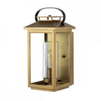 QN-ATWATER-M-PDB Atwater 1 Light Medium Wall Lantern - Brass Painted Distressed Brass