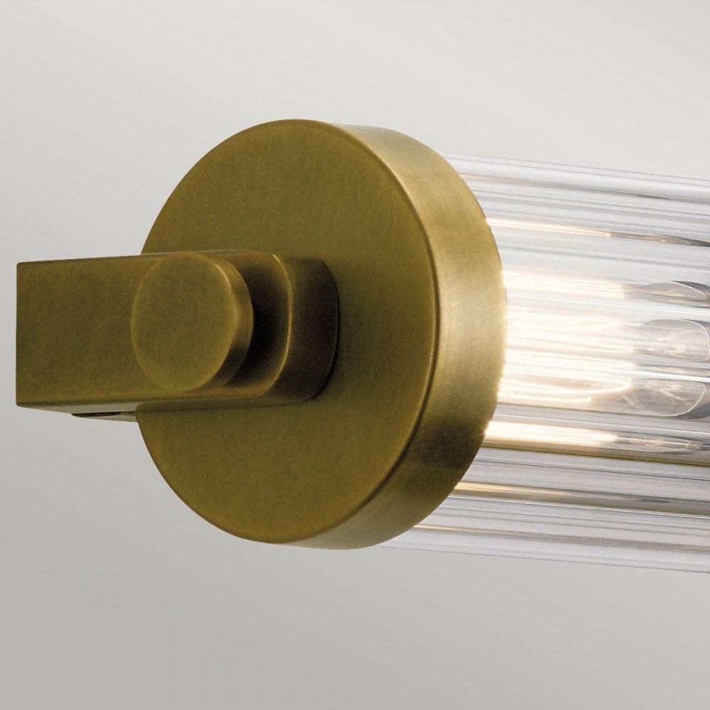 QN-AZORES4-NBR Azores 4 Light Wall Light - Natural Brass